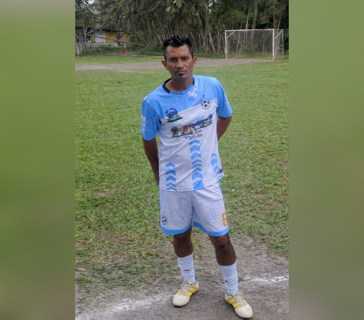 La víctima Edgard Antonio Flores Blandón