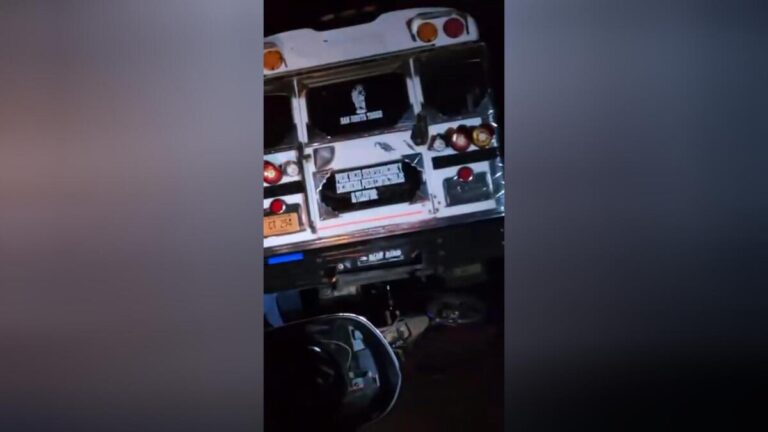 Adolescente pierde la vida al impactar contra autobús en Mulukukú