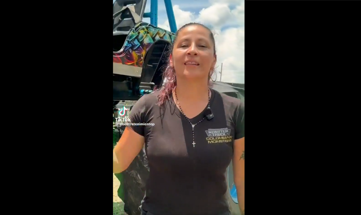 La piloto Sonia Segura