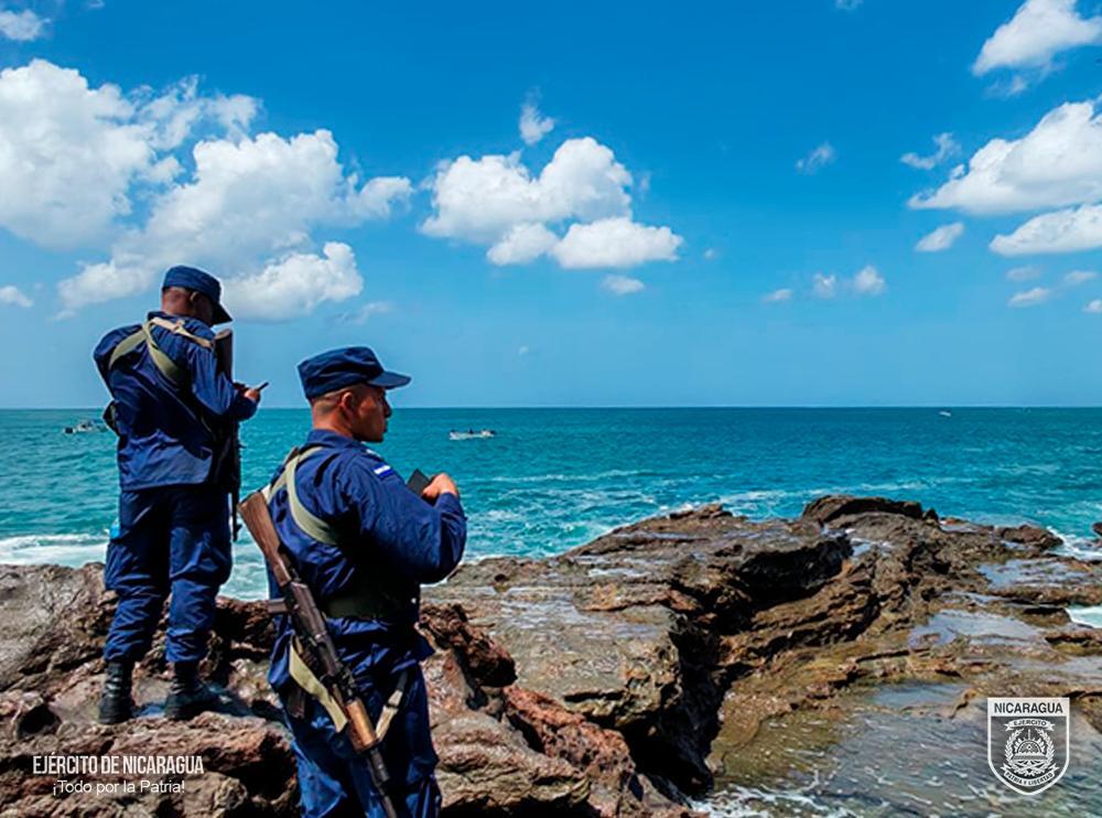Ejército de Nicaragua localiza a menores ahogados en el Pacífico
