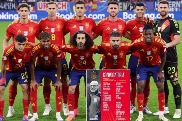 Sin ningún jugador del Real Madrid, España presenta su lista de convocados para el Mundial
