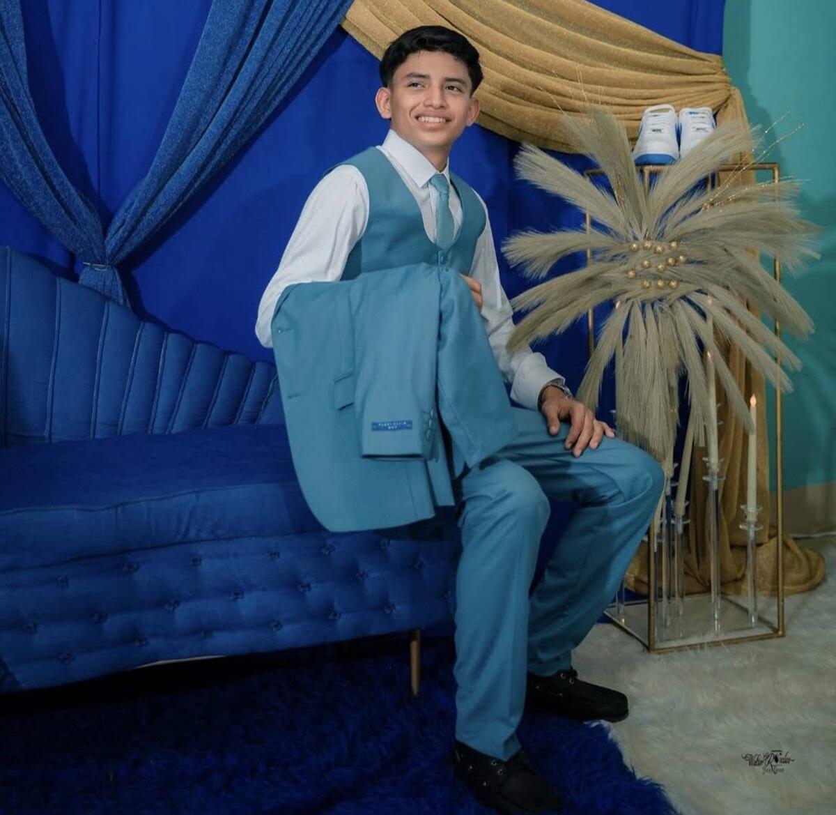 Ángel Sebastián Martínez Ramírez, de 16 años