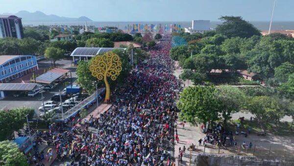 Miles participan en la caravana motorizada por el 46 aniversario del Repliegue Táctico a Masaya