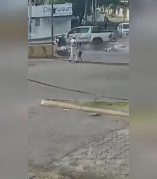 Camioneta huye tras dejar 3 heridos, incluyendo un menor