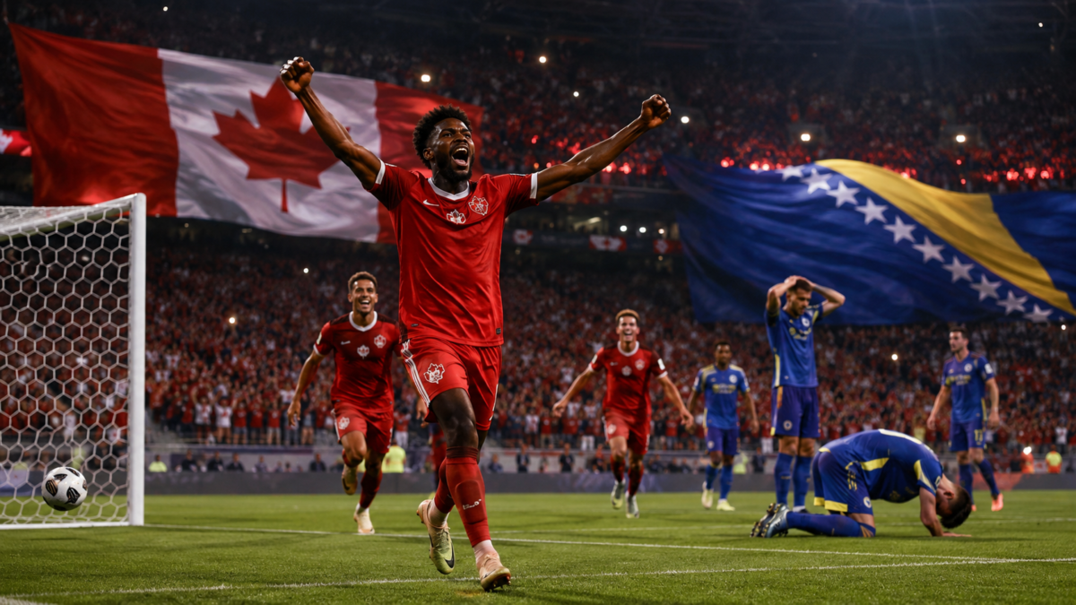 Canadá empata 1-1 y suma su primer punto