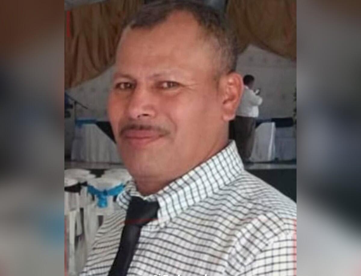 El pastor José David Aguilar Ruiz