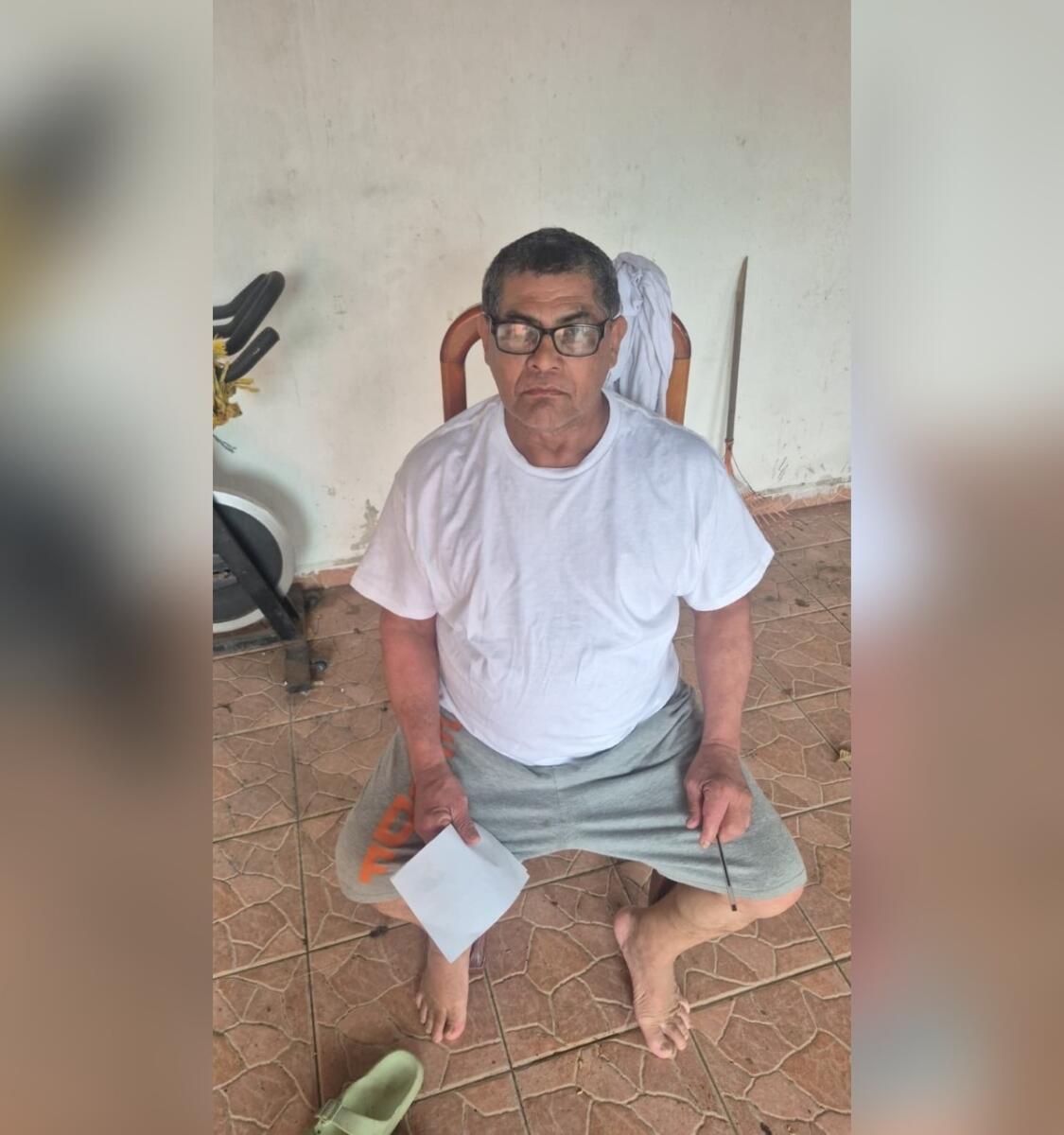 Heliodoro Martínez Alemán, de 68 años