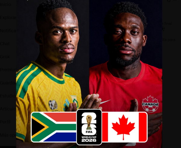Sudáfrica ante Canadá inician el domingo los Dieciseisavos de final de la Copa del Mundo