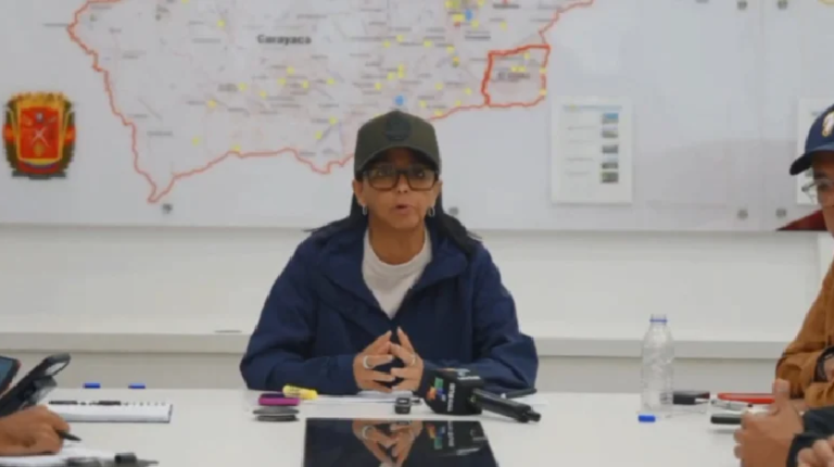 Presidenta encargada Delcy Rodríguez: se recuperó el 60% del suministro eléctrico en La Guaira, el más afectado por el doble sismo