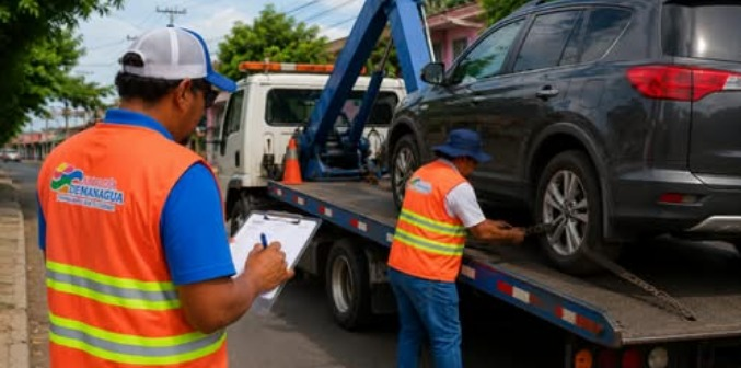 Alcaldía de Managua enviará al depósito los vehículos de quienes boten basura en lugares no autorizados