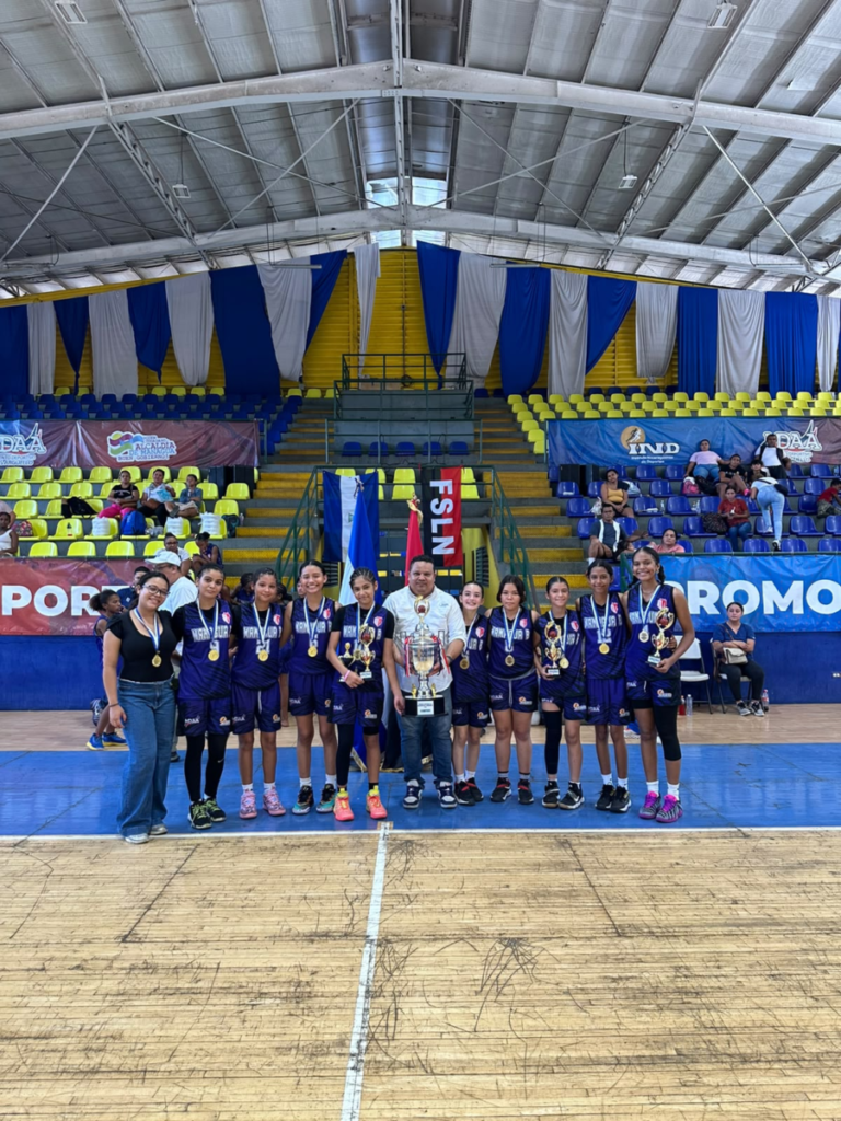 Siuna campeón en regional de Baloncesto Femenino y Managua en Nacional Sub-14