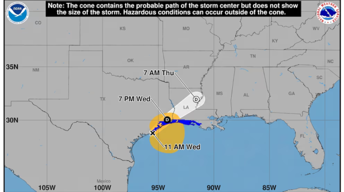 Tormenta tropical Arthur amenaza con lluvias extremas al sur de Estados Unidos
