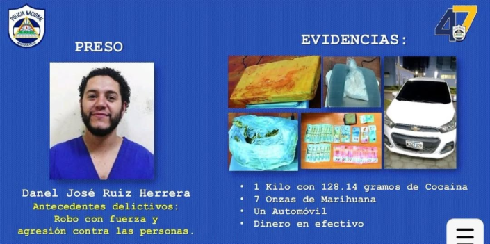 Arrestado Danel José Ruiz Herrera