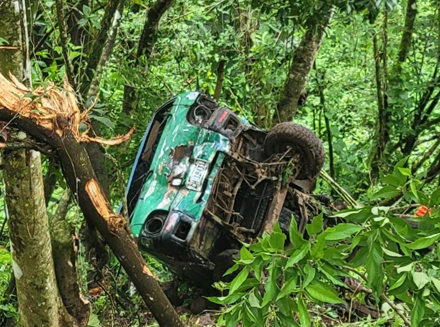 Matagalpa: familia cae 50 metros y sobrevive