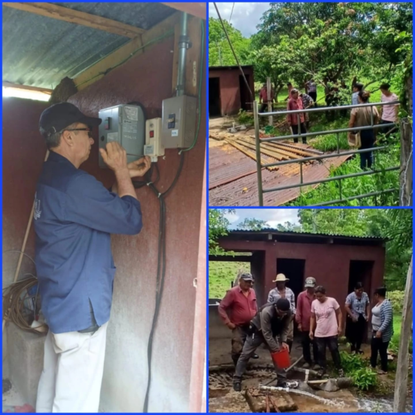 ENACAL rehabilita sistema de agua potable para familias de Comalapa