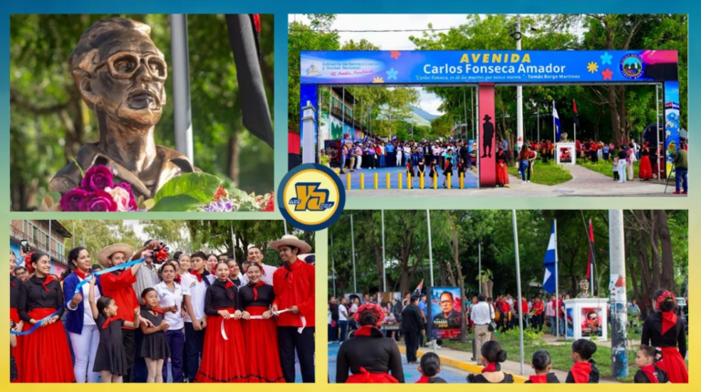 Inauguran Avenida Comandante Carlos en Somoto