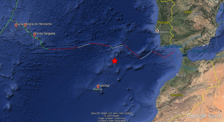 Portugal registra sismo de magnitud 4.1 frente al Algarve