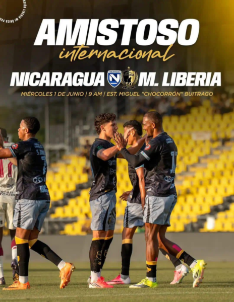 Nicaragua enfrentará al Municipal Liberia de Costa Rica en amistoso