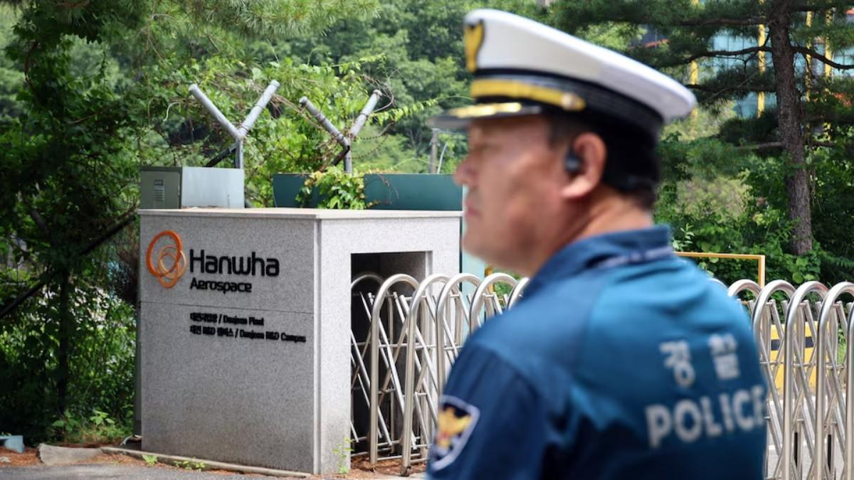 Explosión en fábrica de Hanwha Aerospace en Corea del Sur deja cinco muertos