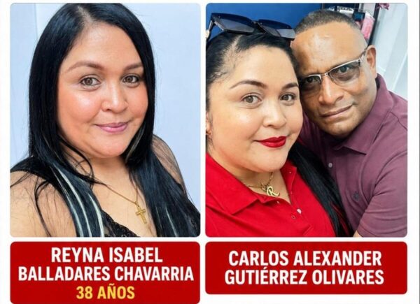 Nicaragüense desaparece junto a su esposo en Venezuela