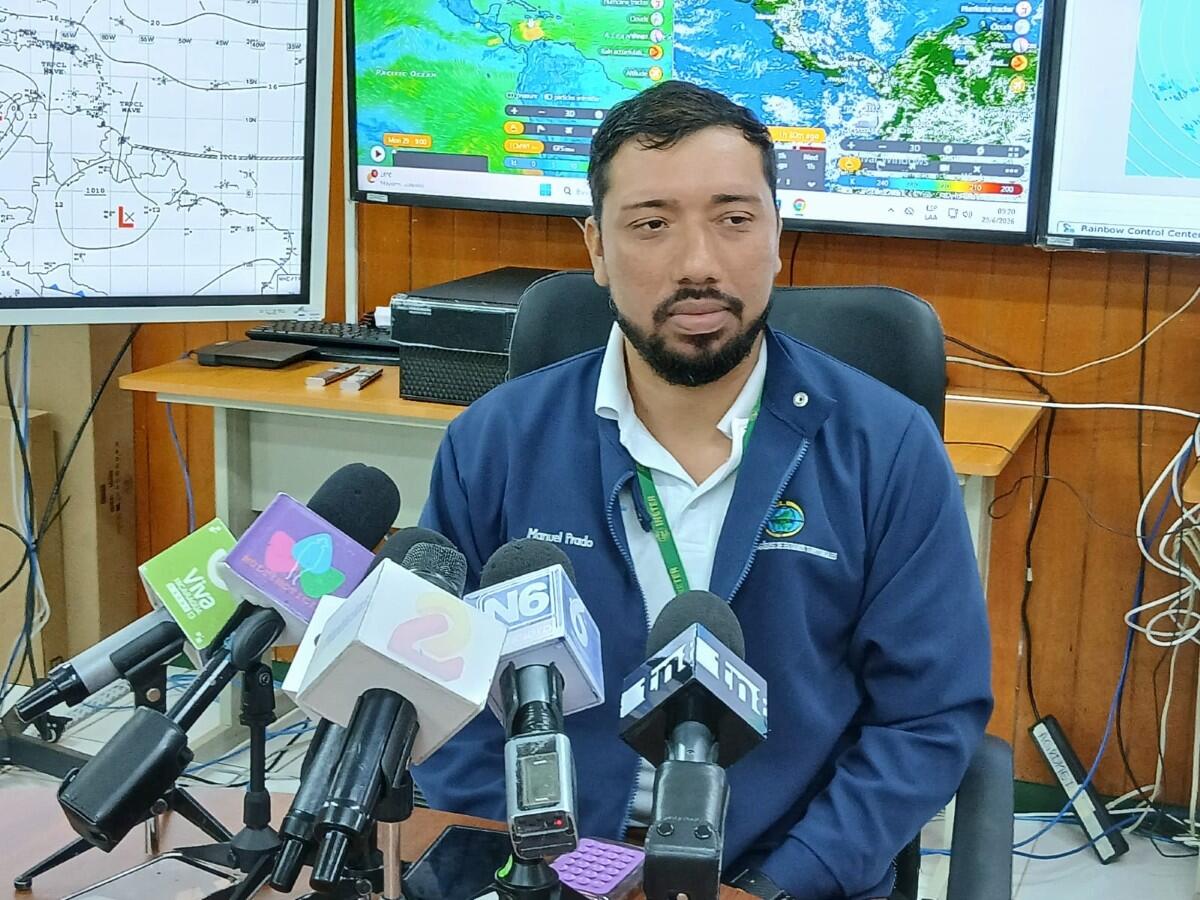 Manuel Prado, responsable de Cambio Climatico del INETER