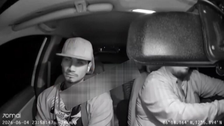 Taxista es asaltado por tres antisociales en la capital (Video)
