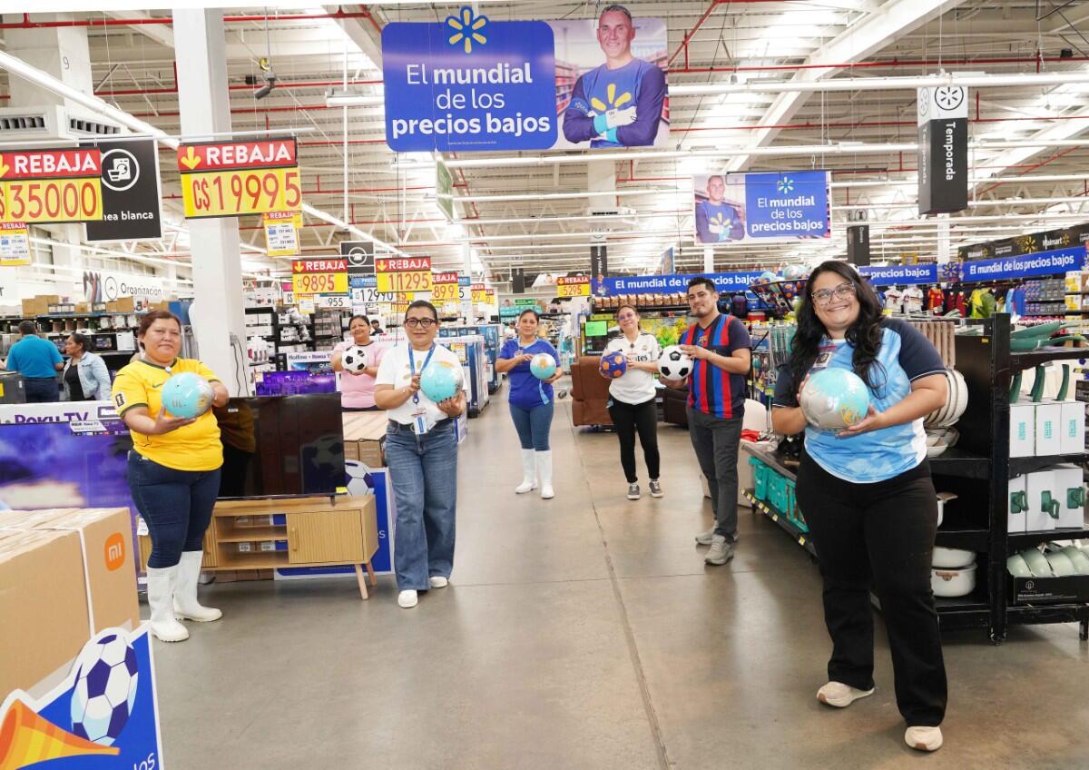 Walmart lanza campaña mundialista en Nicaragua