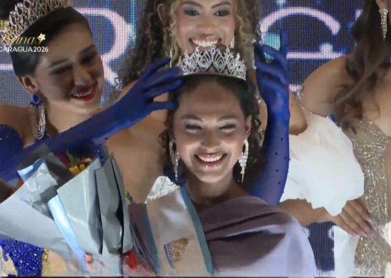 Paola Roblero es coronada Reina Nicaragua 2026, edición Rio San Juan