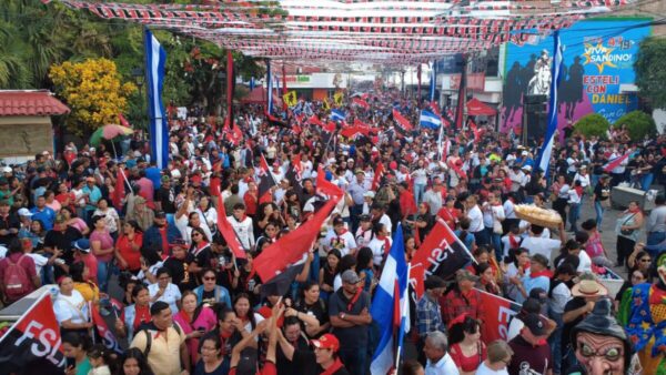 Estelí conmemora 47 años de liberación con caminata multitudinaria