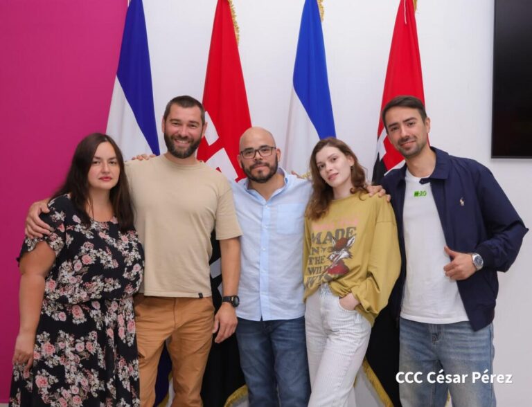 Reciben en Nicaragua a comunicadores de RT y Belarús por el 47/19