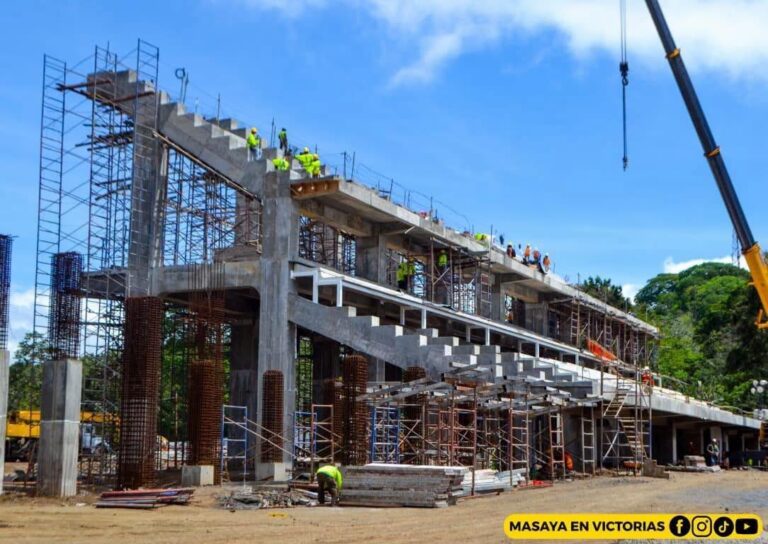Estadio de Catarina avanza 40% y tendrá 2 mil cupos
