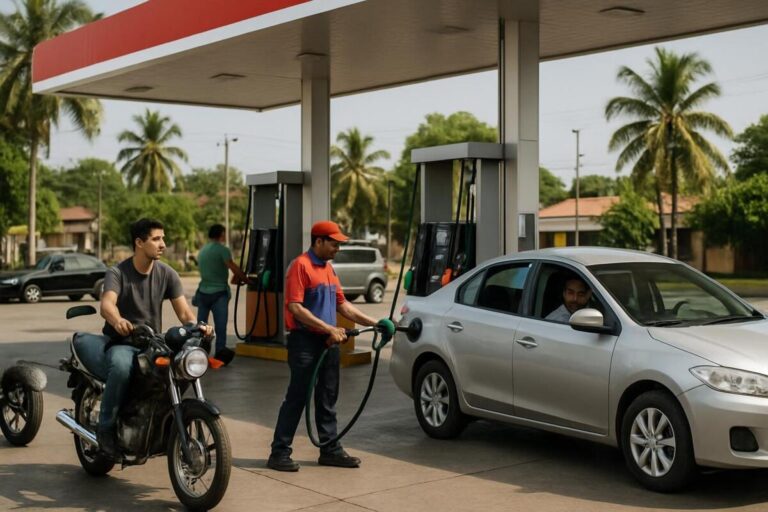 Congelan precios de combustibles y gas licuado en Nicaragua una semana más