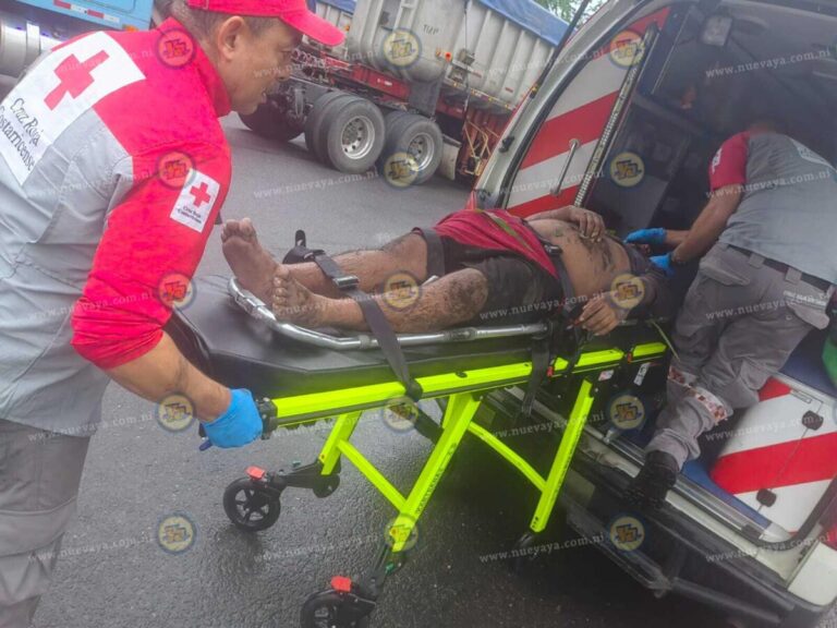 Camionero nicaragüense fue atropellado en puesto fronterizo de Peñas Blancas
