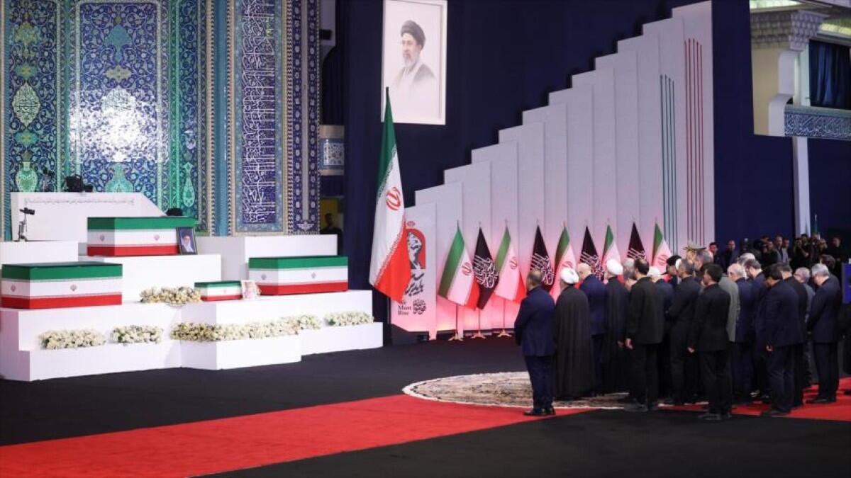 Autoridades iraníes honran a Jamenei en la Gran Mosalá