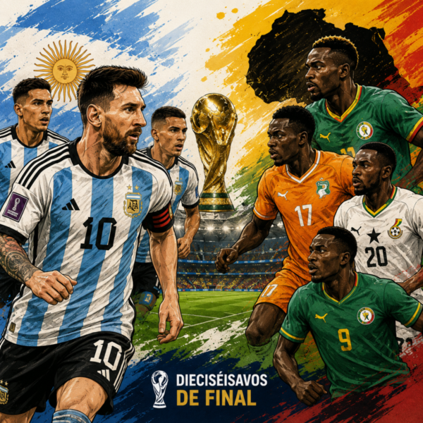 Argentina defiende invicto ante África vs Cabo Verde
