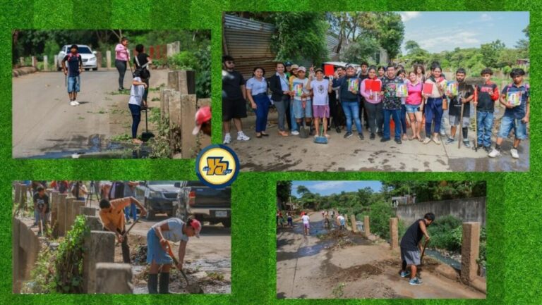 Campaña Jugá Limpio retira 200 m³ de basura en Managua