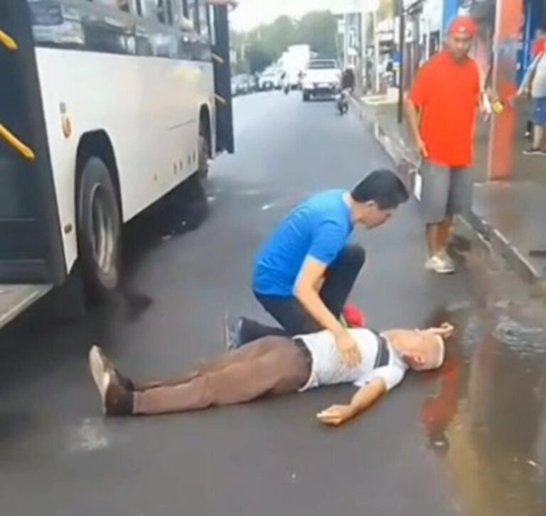 Fallece hombre de 62 años lanzado desde autobús por desconocido en Managua