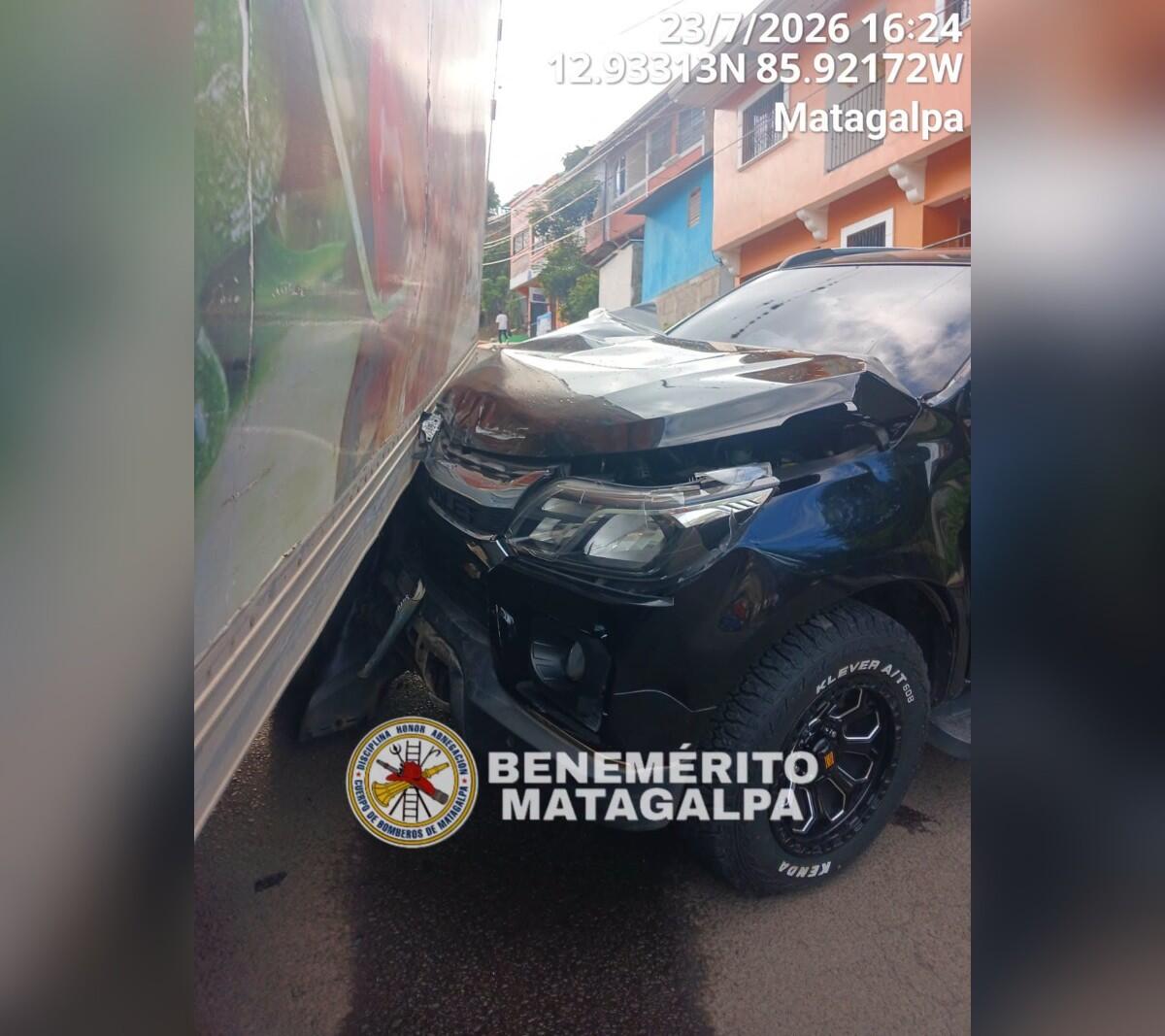 Foto cortesía Benemérito Cuerpo de Bomberos de Matagalpa