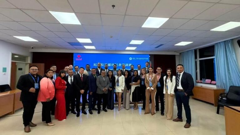 26 comunicadores nicaragüenses se capacitan en China