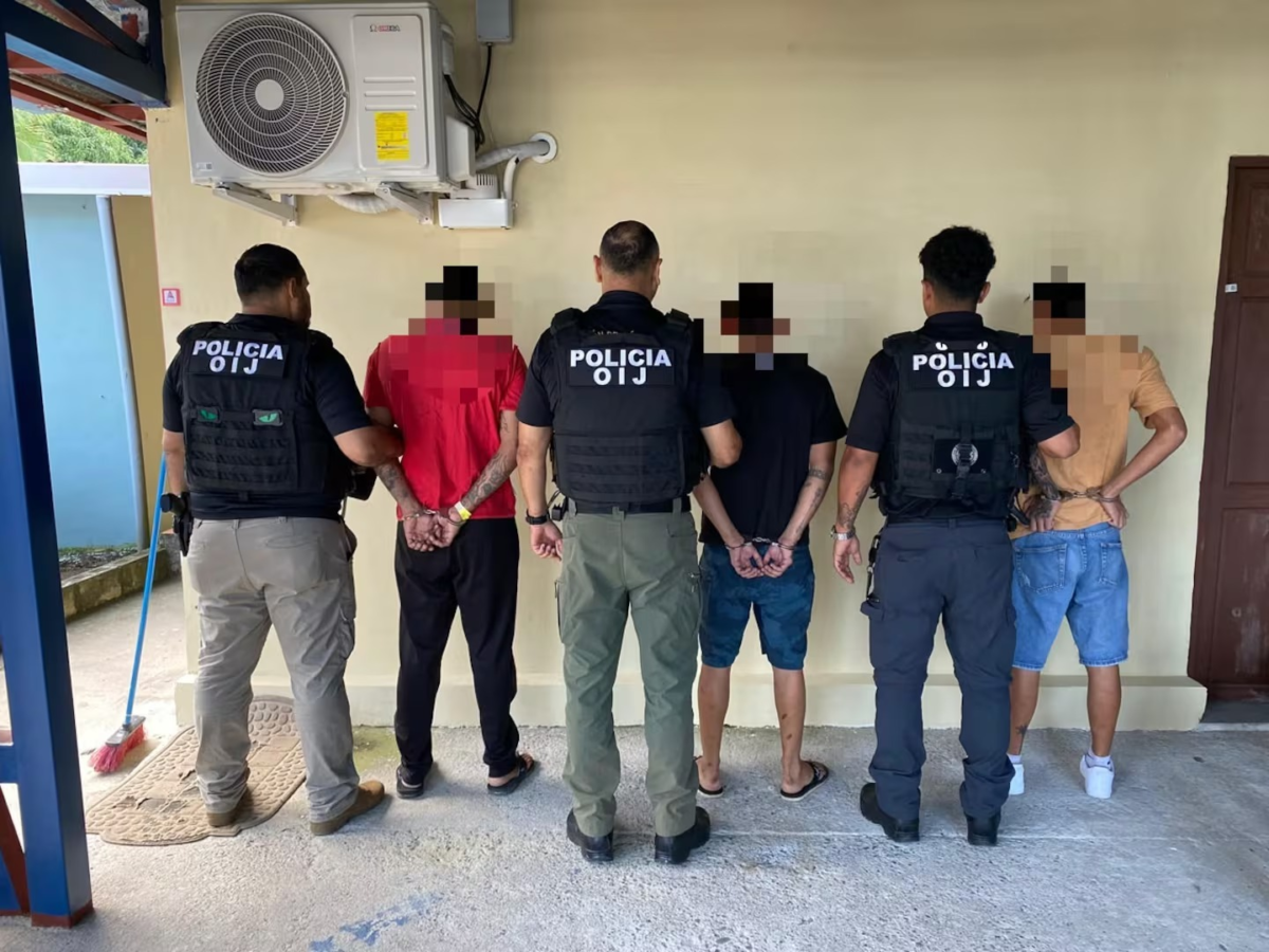 Capturan a 3 sujetos que asesinaron a nicaragüense en Costa Rica