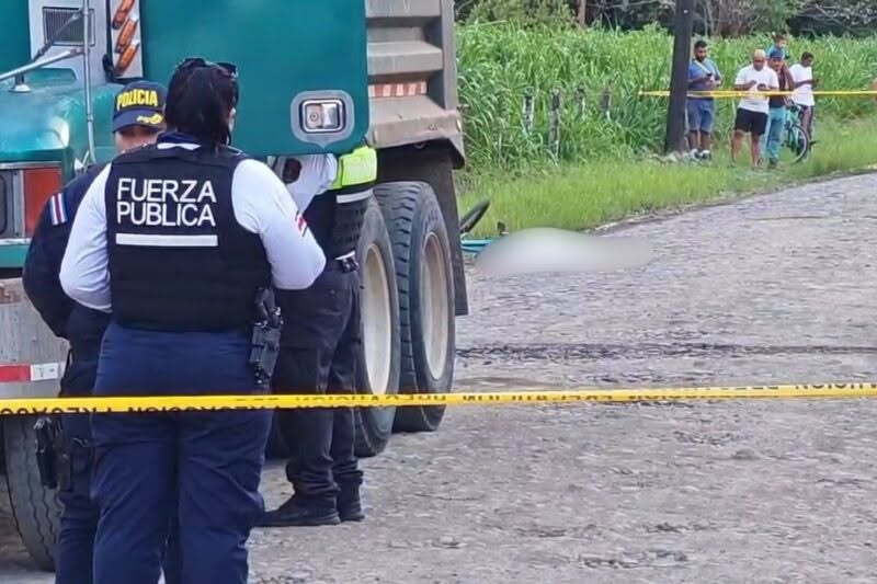 Joven compatriota fallece atropellada por camión en Costa Rica