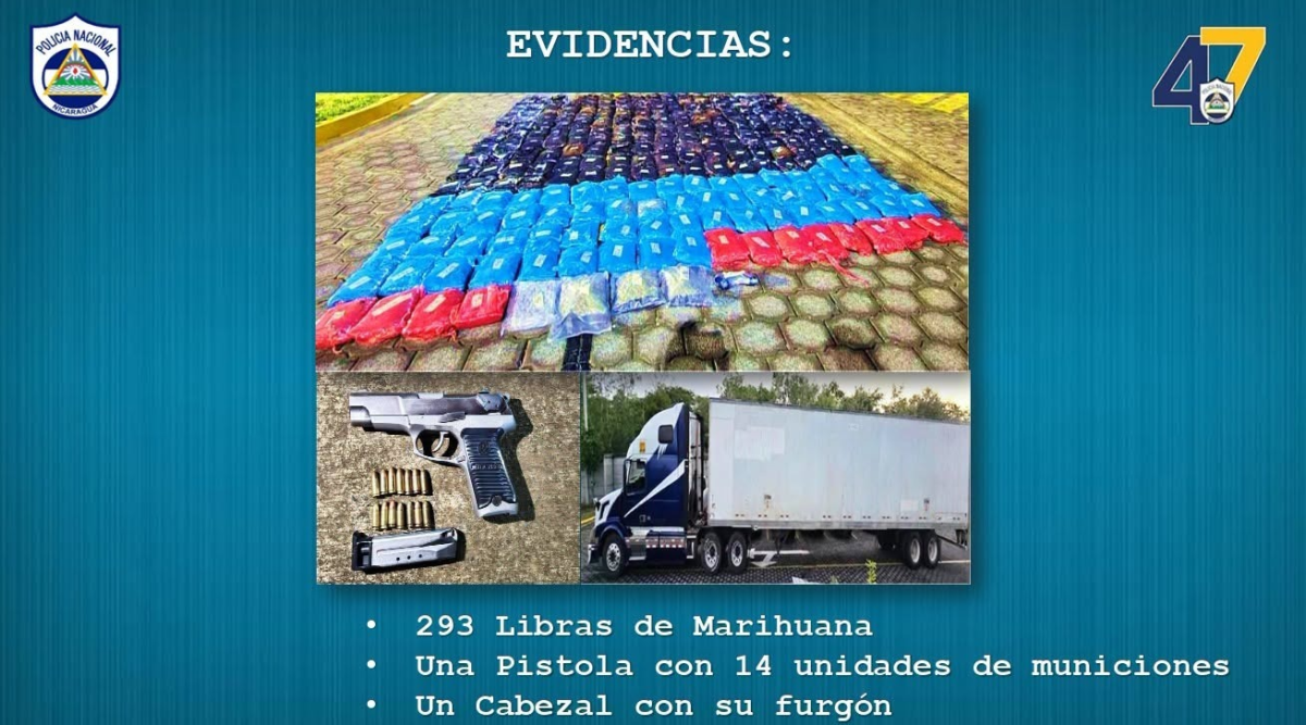 Incautan 293 libras de marihuana ocultas en compresor de aire en Chinandega Capturan a guatemalteco con 293 libras de marihuana en Guasaule