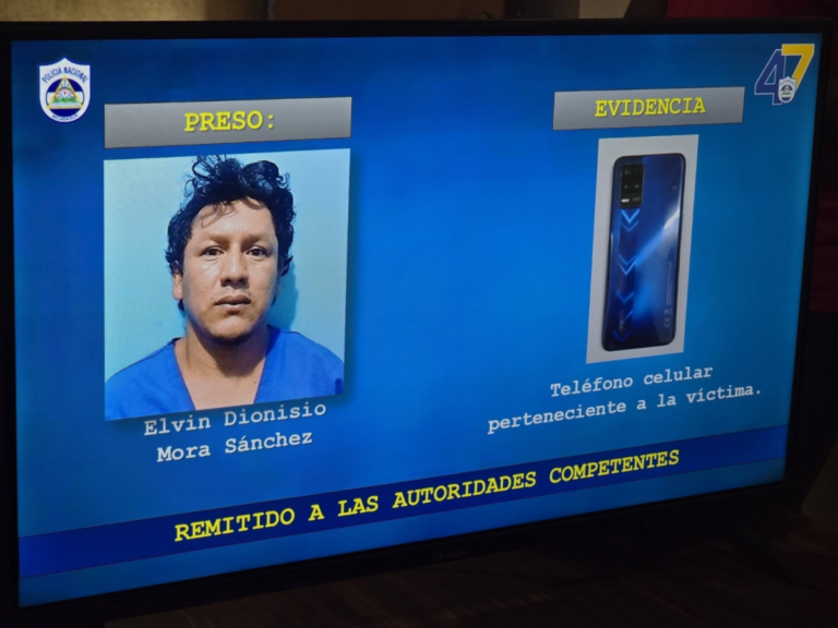 Capturan en Juigalpa a hombre por robo con intimidación y buscan cómplice