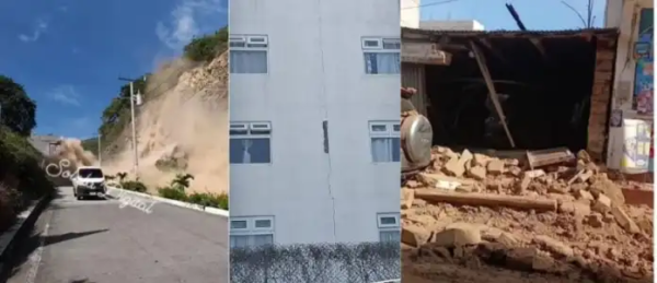 Sismo de magnitud 5.6 deja daños y derrumbes en Guatemala