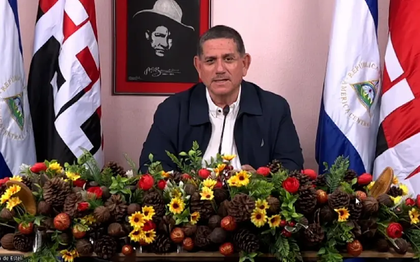 El alcalde de Estelí, Francisco Valenzuela