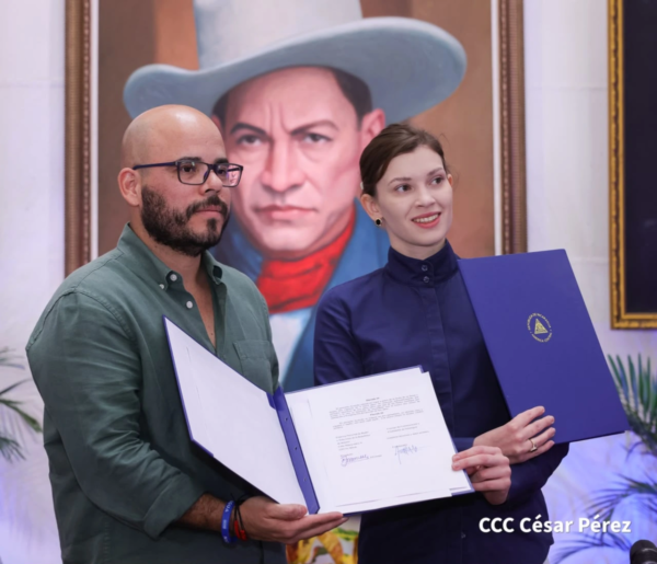Nicaragua y Belarús firman convenio para fortalecer la soberanía informativa