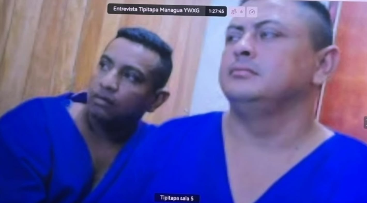 Carlos Luis Andino Gómez y Denis Ariel Tercero Mairena
