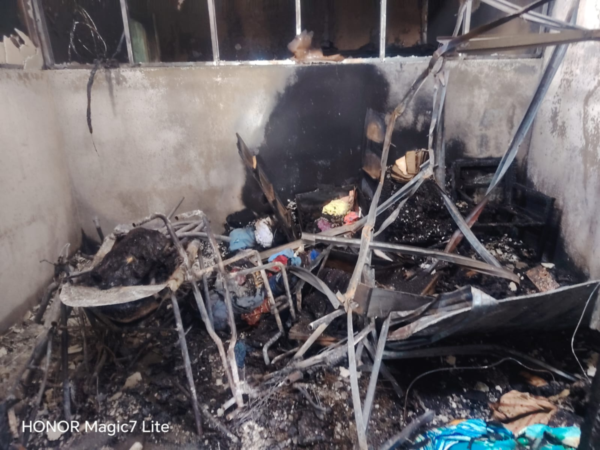 Incendio reduce a cenizas vivienda en Julio Buitrago, Managua