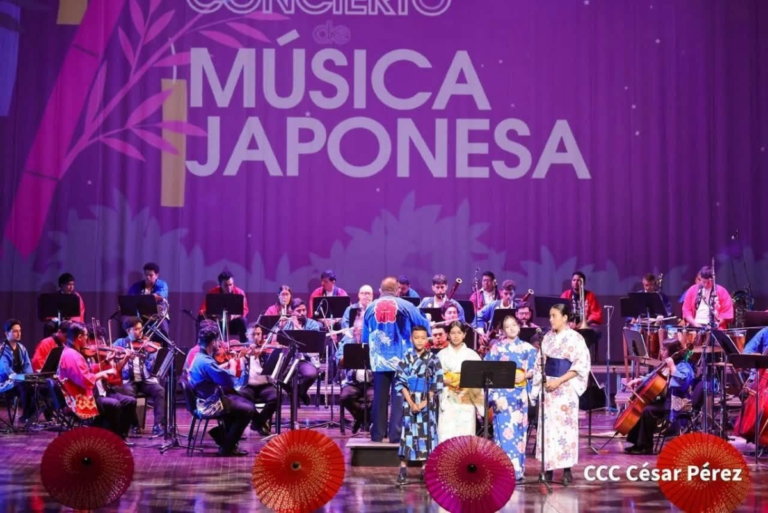 Más de 2 mil nicaragüenses disfrutan concierto de música japonesa en Managua