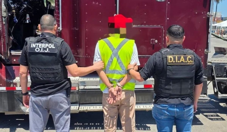 Nicaragüense buscado por INTERPOL cae en Costa Rica por drogas